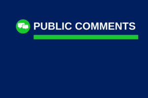 Public Comments