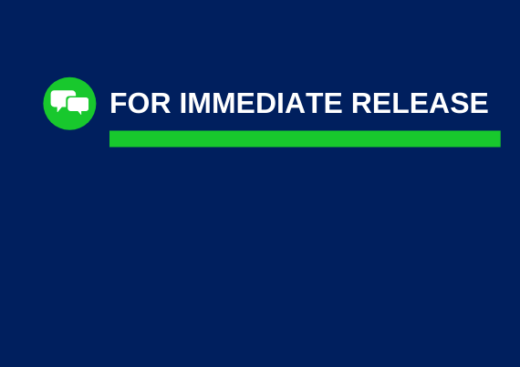 For Immediate Release