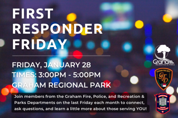 First Responder Friday City of Graham, NC