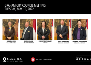 May 10 - City Council meeting
