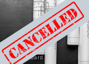 Planning Board Meeting Cancelled
