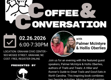 Coffee & Conversation: Trails & Treats with Palmer McIntyre & Hollis Oberlies