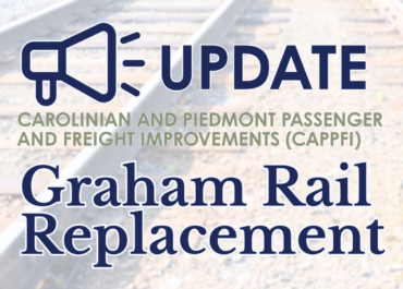 Sept. 8 NC Railroad Rail Replacement Project Update